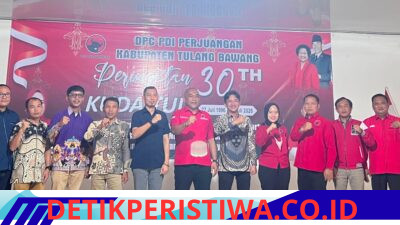 DPC PDI-P Tulang Bawang Koordinasi dengan KPU dan Bawaslu Bahas Pemutakhiran Data Partai Politik Berkelanjutan