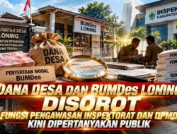 Dana Desa dan BUMDes Loning Disorot, Jejak Pengawasan Pemerintah Dipertanyakan