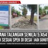Di Tengah Hiruk Pikuk Pesta Demokrasi&nbsp; Pilkades Desa&nbsp; Loning, Proyek Jalan Tegalmlati-Loning Rp5,4 Miliar Dana Pinjaman Bank Disorot Warga, Diduga Tak Sesuai Spek