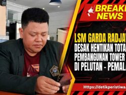 LSM GARDA RADJAWALI DESAK HENTIKAN TOTAL PEMBANGUNAN TOWER ILEGAL DI PELUTAN – PEMALANG