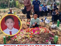 PIHAK SEKOLAH TAK HADIR SAAT PEMAKAMAN AQIB Polisi Harus Usut Tuntas Jangan Sampai Bocor Di jalan