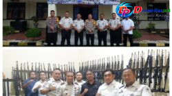 Tingkatkan Koordinasi Kamtib, Kalapas Lhoksukon Temui Kapolres Aceh Utara Dan Cek Kondisi Senjata Api Di Mapolres