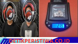 Kepergok Bawa Narkotika Dua Pria, di Pinggir Jalan Desa Tekorejo Berhasil, di Amankan Satres Narkoba Polres Oku Timur