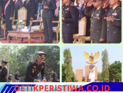 Kapolres Oku Timur Ikuti Upacara Hari Kesaktian Pancasila Tahun 2026, di Taman Makan Pahlawan Jurai Sakti Martapura
