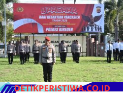 POLRES Bireuen gelar upacara peringatan hari kesaktian Pancasila tahun 2026