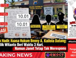 Aiptu Didik Witanto: Tiga Hari Diberi Waktu, Janet Tetap Tak Merespons — Penyelesaian Uang Arisan Masih Menggantung