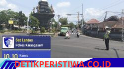Jaga Ketertiban dan Kelancaran Arus Lalu Lintas, Personil Lantas Rutin Lakukan Gatur Lalin di Ktl 2 Simpang 3 Kodim
