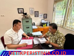 Sat Reskrim Polres Oku Timur Lakukan Pemeriksaan Ahli Dinas Kehutanan Terkait Perkara Karhutla