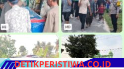 Polres Oku Timur Melalui polsek Belitang III Melaksanakan Kegiatan Pengamanan Serah Terima Jenazah Warga Desa Suka Negara Belitang III Korban Akibat Tenggelamnya Kapal Virgo Transport 8