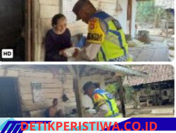 Kegiatan Berbagi Sedekah Personil Polsek Belitang III Polres OKU Timur