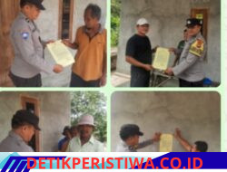 Polres OKU Timur Melalui polsek BP Peliung Giat Melaksanakan Sosialisasi Karhutla