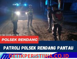 Jaga Situasi Kamtibmas Tetap Kondusif, Personel Polsek Rendang Intensifkan Giat Patroli