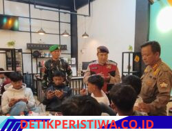 Patroli Gabungan Polres Aceh Tengah, TNI dan Satpol PP-WH Sasar Keramaian Malam di Takengon