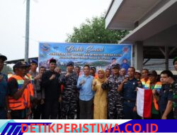 Dari Bagansiapiapi Hingga Panipahan, Danlanal Dumai Tebar Kepedulian Bagi Nelayan Kabupaten Rokan Hilir
