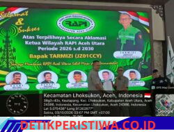 Tarmizi kembali Terpilih sebagai Ketua Rapi Aceh Utara Priode 2026-2030