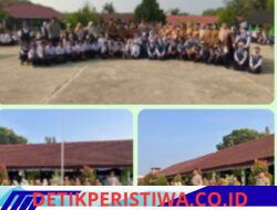 Kegiatan Sambang dan Cooling System /Goes To School Kapolsek Belitang III bertempat di SMPN 1 BELITANG JAYA