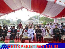 Lanal Bintan Sukses Selenggarakan Upacara HUT Ke-81 TNI Provinsi Kepri