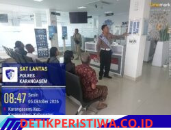 Tingkatkan Kualitas Layanan SIM,  Satlantas Polres Karangasem Edukasi Etika Berkendara kepada Pemohon SIM 