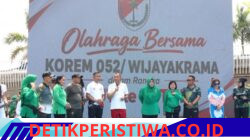 Sambut HUT TNI ke-81, Korem 052/Wijayakrama Gelar Olahraga Bersama dan Fun Walk 5 KM di PIK 2
