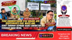 Ivan Andimuhtarom Staf Bidang APD Dispermades Kab. Magelang, Mantan Wartawan Solopos Sebut Tuduhan Sepihak Kades Giriwetan Terhadap Awak Media, “Biasa dan Tidak Masalah”