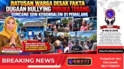 Ratusan Warga Desak Fakta Dugaan Bullying Dibuka Terang,Guncang SDN Kebondalem 01 Pemalang