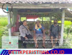 Perkuat Sinergi dan Ciptakan Situasi Kamtibmas Kondusif, Bhabinkamtibmas Desa Amerta Bhuana Sambangi Warga Binaan 