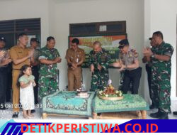 Kapolsek Rendang Bersama Anggotanya Kunjungi Koramil Rendang, Sampaikan Ucapan Selamat HUT TNI ke-81 Tahun 2026