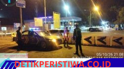 Cegah Gangguan Kamtibmas di Malam Hari, Polsek Padangbai Intensifkan Giat Blue Light Patrol 