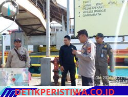 Jaga Kondusivitas Bali, Personel Polsek Padangbai Perketat Pemeriksaan Pintu Gerbang Bali Timur di Pelabuhan Padangbai