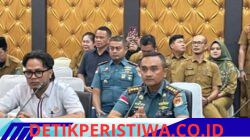 Rapat FKPD Perkuat Sinergi Lintas Sektor, Lanal Bintan Dukung Kesiapan Pilkades di Kabupaten Bintan