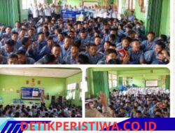 Polres OKU Timur Melalui Polsek Buay Madang timur Melaksanakan Kegiatan Sosialisasi penerimaan Siswa Baru SMA Kemala Taruna Bhayangkara Tahun Ajaran 2027/2028, di SMP Negeri 2 Buay Madang Timur