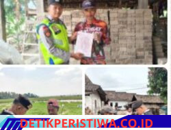 Polsek Belitang I Giat Melaksanakan Kegiatan Mitigasi Karhutla Kepada Warga Yang Berada, di wilayah Hukum Polsek Belitang I Polres OKU Timur