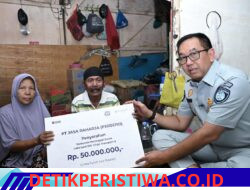 Jasa Raharja Terus Bergerak, Tiga Ahli Waris Korban KM Virgo Terima Santunan di Jawa Timur