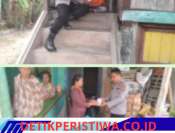 Kegiatan Sedekah Dan Berbagi Personil Polsek Cempaka Polres Oku Timur