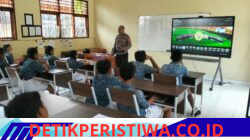 Polsek Sidemen Sosialisasikan SPMB SMA Kemala Taruna Bhayangkara, kepada Siswa-siswi SMPN 2 Sidemen