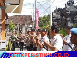 Pimpin Apel Pagi, Kapolsek Padangbai Sampaikan Hasil Anev Pimpinan