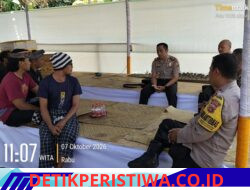Melalui Ngopi Bareng Bersama Warga Bebandem, Kapolsek Ajak Warga Jaga Kamtibmas Jelang Ngaben Massal