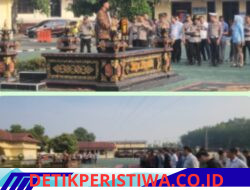 Polres Oku Timur Gelar Binrohtal Dengan Tema Bersedekah Menolak Balak