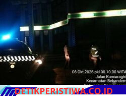 Jaga Kondusifitas Situasi Kamtibmas pada Malam Hari, Polsek Bebandem Gencarkan Blue Light Patrol di Jalur Rawan dan Obvit