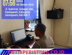 Melalui Inovasi Samsat Drive Thru, Sat Lantas Polres Karangasem Percepat dan Berikan Kemudahan Proses Samsat Kepada Masyarakat 
