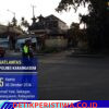 Pastikan Kelancaran Arus Lalulintas, Unit Turjawali Sat Lantas Polres Karangasem Lakukan Gatur Lalin di Pos 3 Patung Salak Jasri