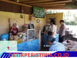 Rutinitas Patroli Yustisi Polsek Sidemen Sasar Rest Area dan Warung di Telaga Tawang