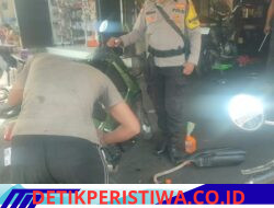 Tekan Penggunaan Knalpot Brong,  Bhabinkamtibmas Tri Eka Buana Imbau Warga Ganti Knalpot Brong dengan Knalpot Standar
