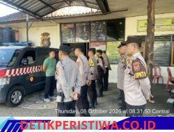 Jaga Kedisiplinan dan Kesiapsiagaan Personelnya, Kanit Reskrim Pimpin Apel Pagi Polsek Selat