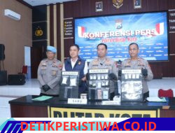 Wujudkan ‘Zero Narkoba’, Polres Blitar Kota Ungkap Sejumlah Kasus Narkotika dan Amankan Tersangka pengedar
