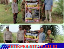 Polsek BP Peliung Polres OKU Timur melaksanakan Patroli Karhutla