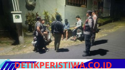 Ciptakan Situasi Kamtibmas Kondusif, Polsek Bebandem Gelar KRYD Patroli Dialogis hingga Dini Hari