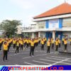 Dukung Program GERCEP, Kapolres Karangasem Pimpinan Langsung Olahraga Pagi Bersama 