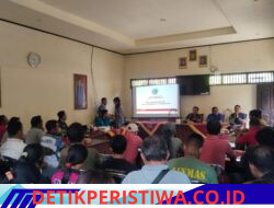 Kasat Resnarkoba Polres Karangasem Jadi Narasumber dalam Kegiatan Asistensi Relawan Anti Narkoba di Desa Nawakerti