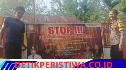 Cegah Karhutla, Bhabinkamtibmas Polsek Betung Sosialisasikan Maklumat Kapolda Sumsel di Desa Air Senggeris